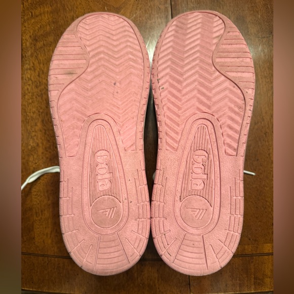 Women's Gola Pink and White Sneakers - Picture 3 of 3